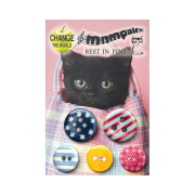 mnmpair Pin Button Kittypatch