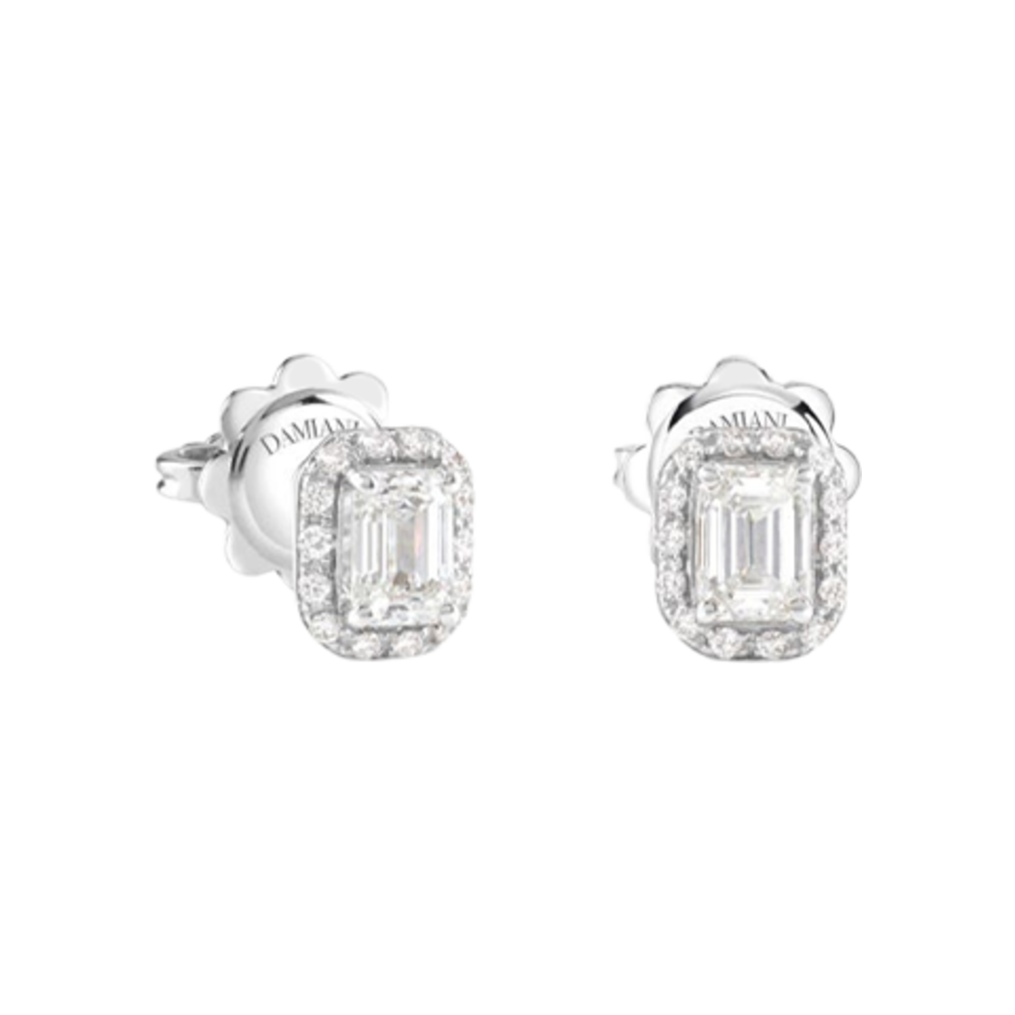 다미아니 미누 다이아몬드 이어링 화이트 골드(Damiani Minou Diamonds Earrings White Gold)