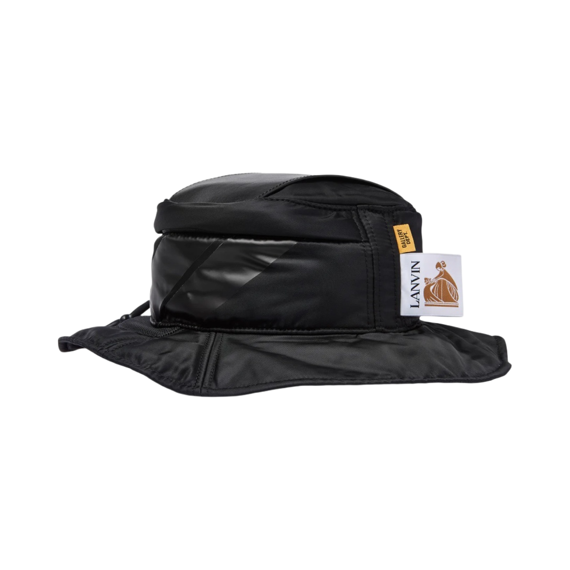 갤러리 디파트먼트 x 랑방 버킷햇 블랙(Gallery Dept. x Lanvin Bucket Hat Black)