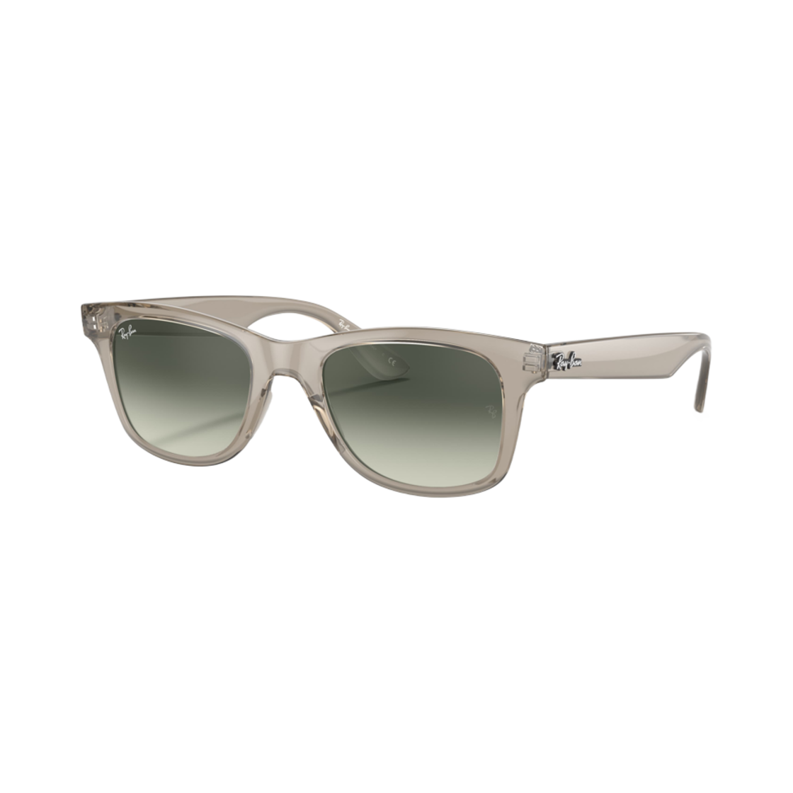 레이밴 RB4640 폴리쉬드 트랜스패런트 그레이 프레임 그레이 렌즈 하이 브릿지 핏(Ray-Ban RB4640 Polished Transparent Grey Frame Grey Lenses High Bridge Fit) - 1