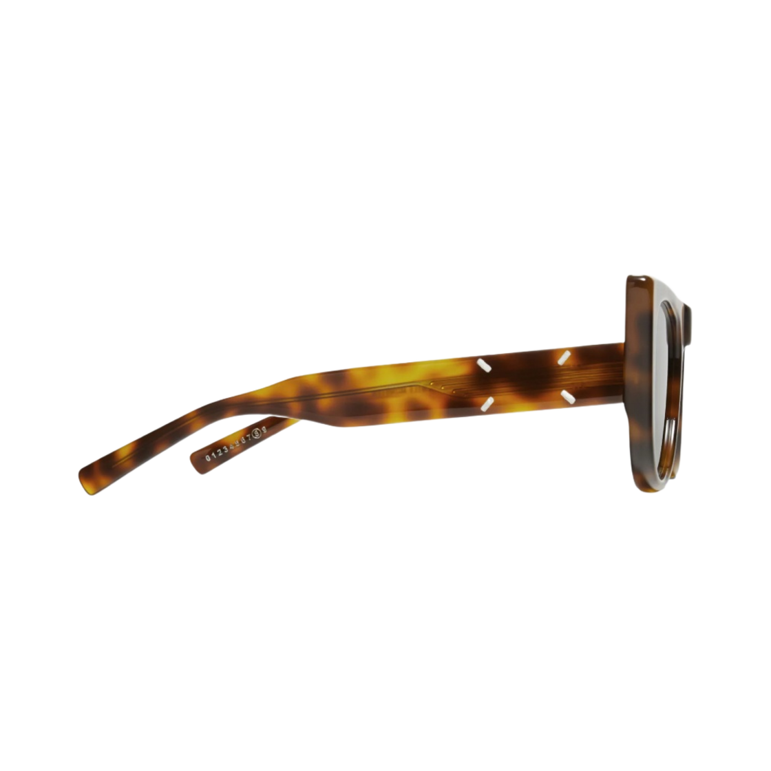 젠틀 몬스터 x 메종 마르지엘라 MM008 브라운 톨토이즈 블랙(Gentle Monster x Maison Margiela MM008 Brown Tortoise Black) - 3