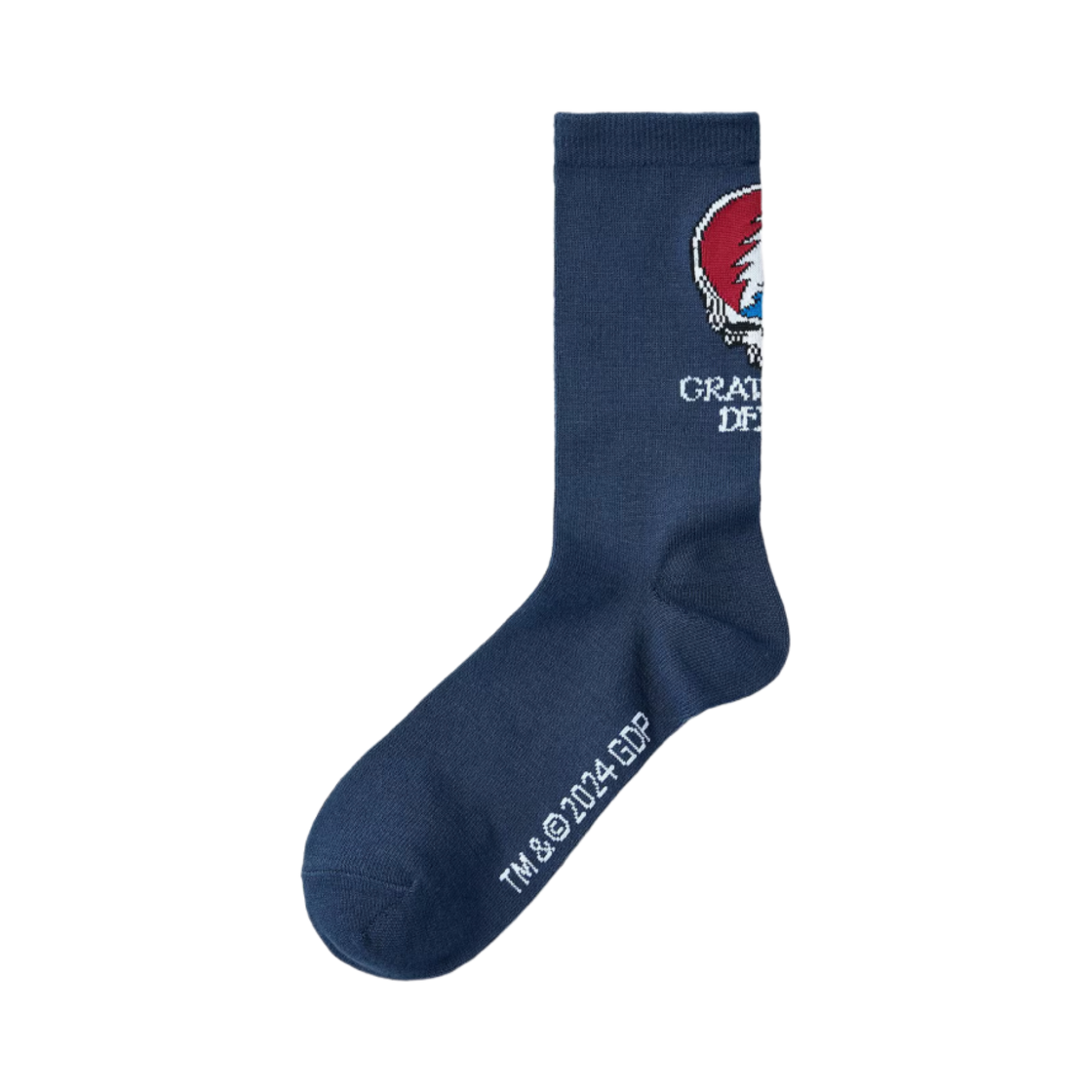 356794-69 GU x Grateful Dead Socks Navy - JP