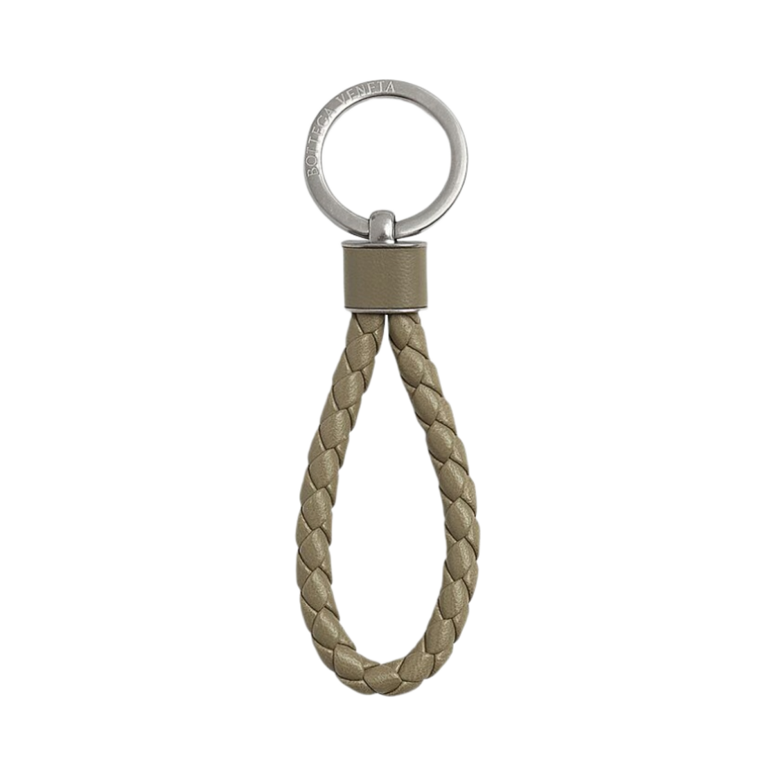 보테가 베네타 인트레치오 키링 토프(Bottega Veneta Intreccio Keyring Taupe) - 1