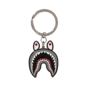 BAPE Shark Metal Keychain Black