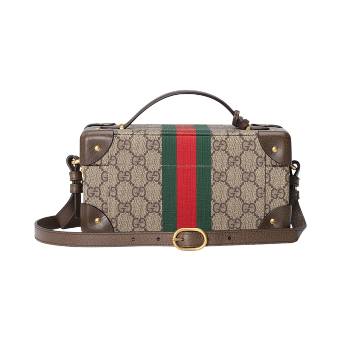 구찌 사보이 주얼리 케이스 베이지 에보니 슈프림(Gucci Savoy Jewellery Case Beige Ebony Supreme) - 3
