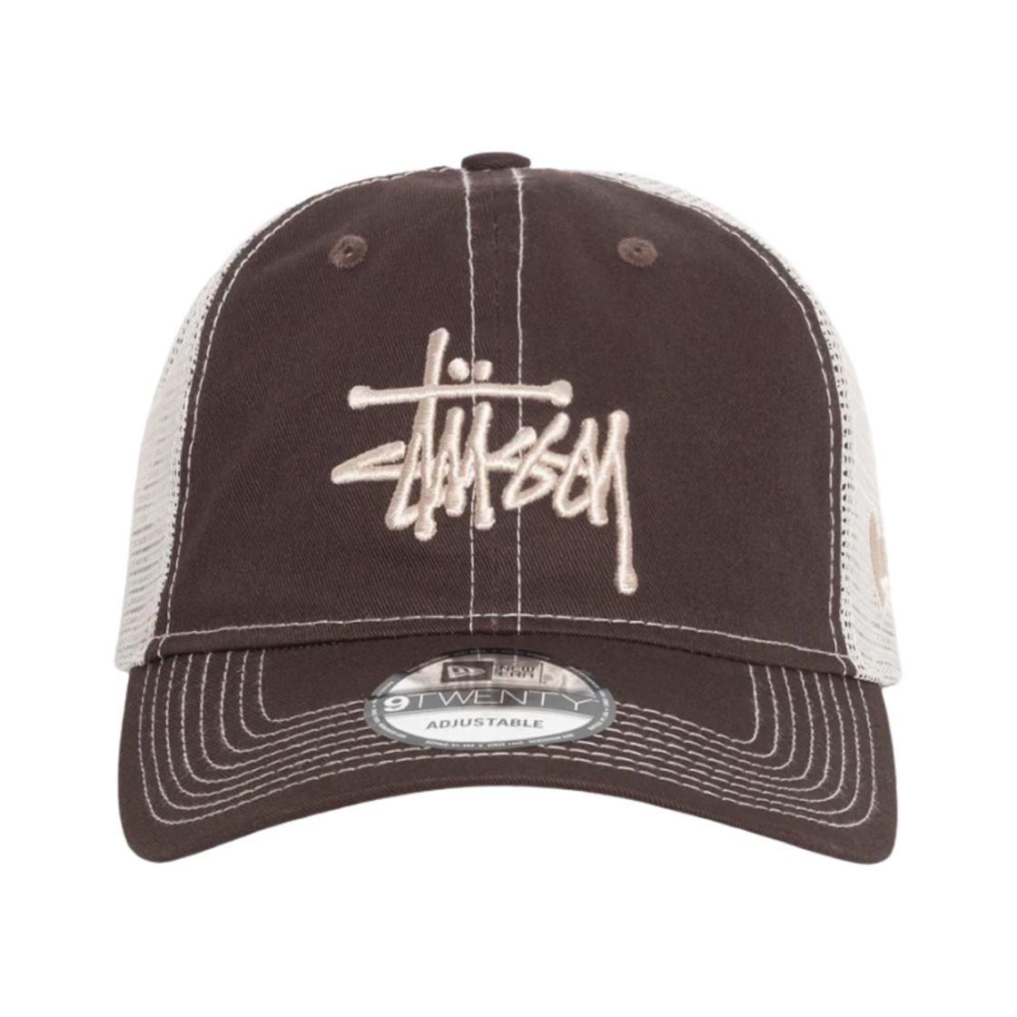 스투시 뉴에라 9Twenty 베이직 트러커 브라운(Stussy New Era 9twenty Basic Trucker Brown)