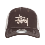 Stussy New Era 9twenty Basic Trucker Brown