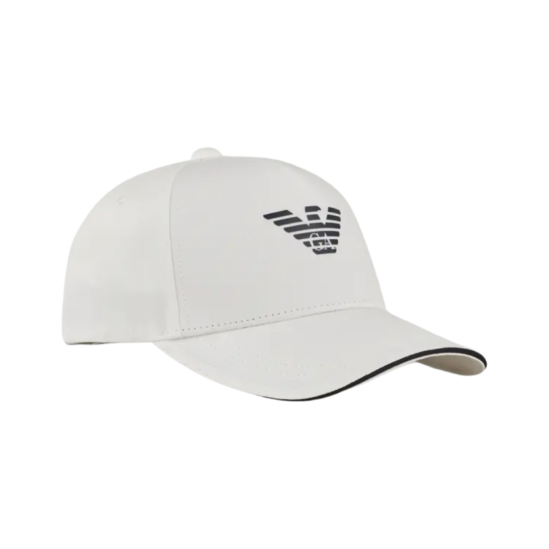 엠포리오 아르마니 로고 프린트 볼캡 화이트(Emporio Armani Logo Print Ball Cap White) - 1