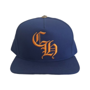 Chrome Hearts CH Baseball Cap Blue Orange