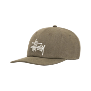Stussy Canvas Big Basic Low Pro Cap Olive