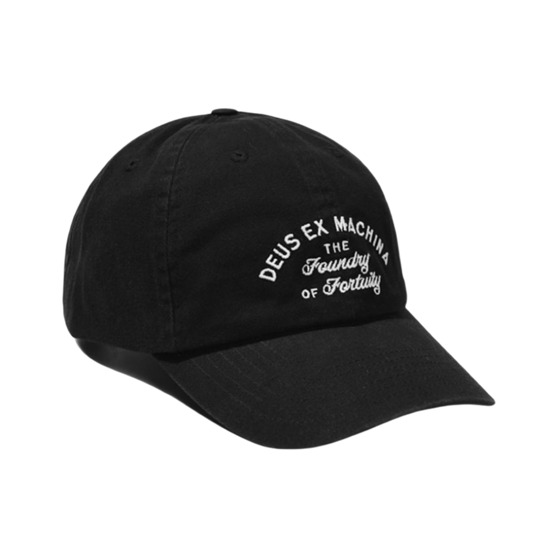 - Deus Ex Machina Classic Dad Foundry Cap Black
