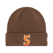 Supreme New Era S Logo Beanie Brown - 22FW