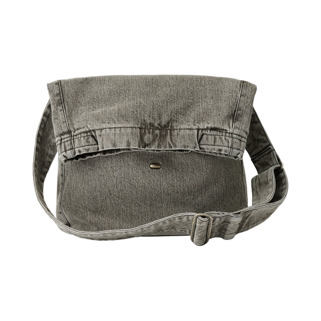 A4248SC Our Legacy Concrete Chain Twill Sling Bag Grey