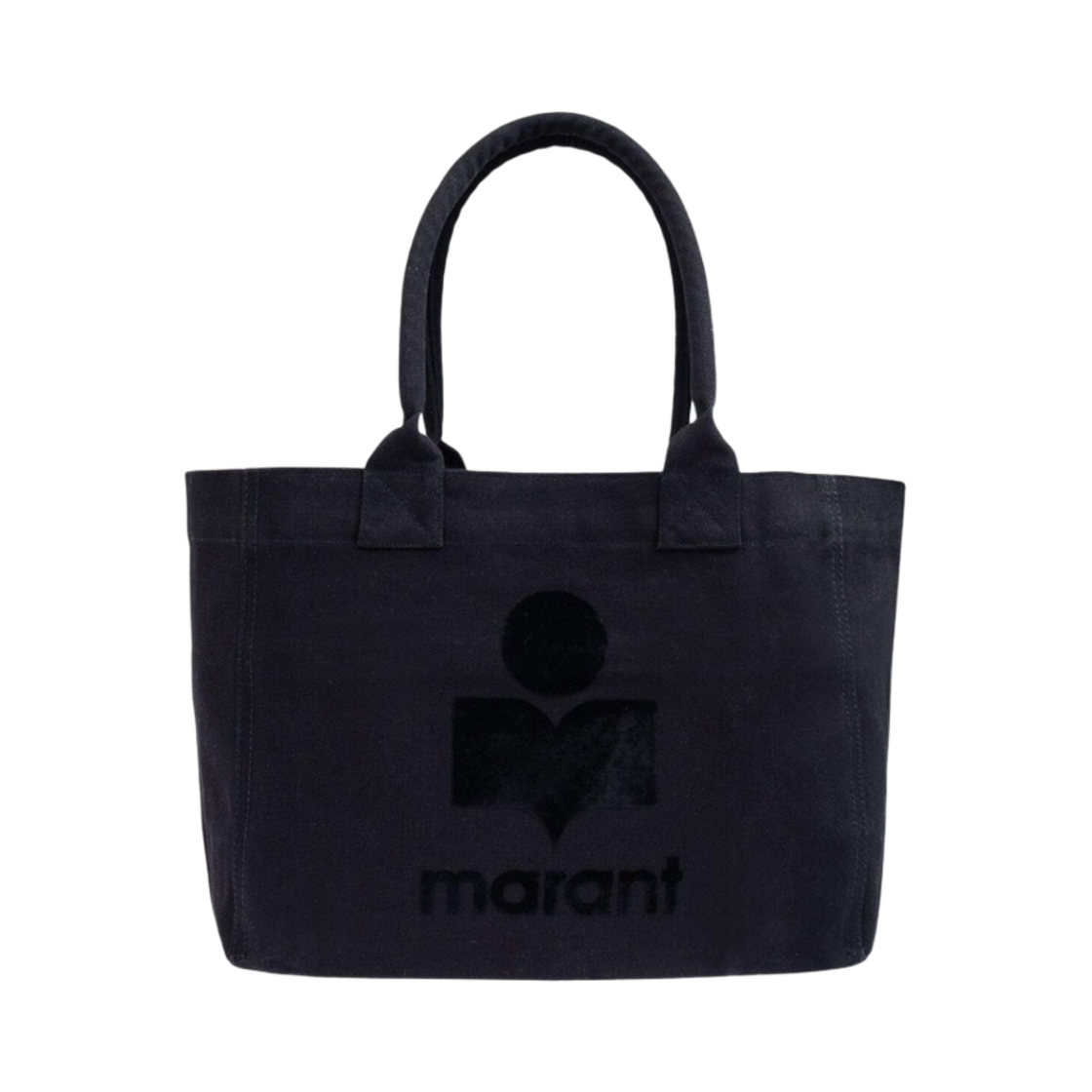 PM0062FA-A1X18M-01BK Isabel Marant Yenky Cotton Tote Bag Black - 24FW