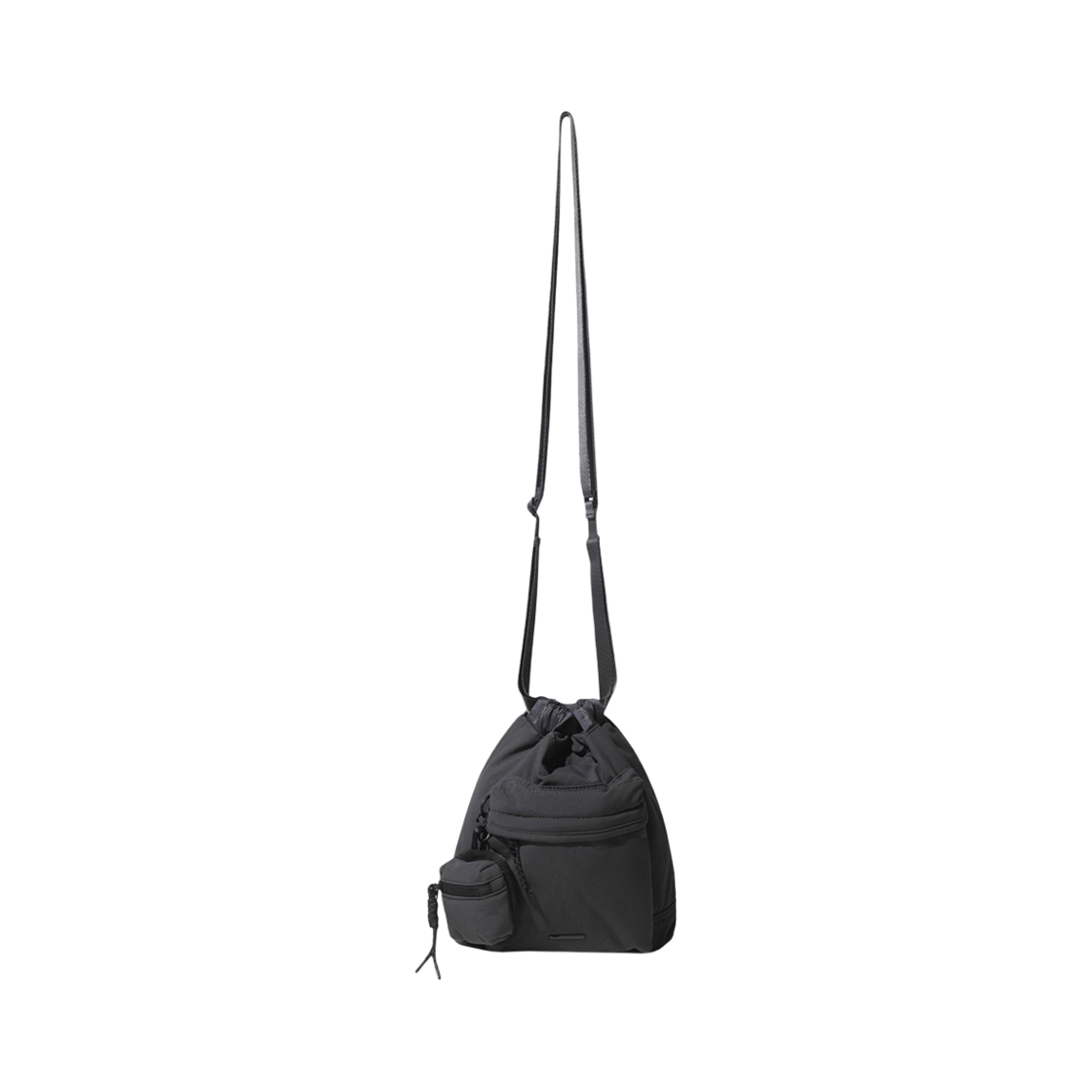 커스텀멜로우 나일론 투웨이 크로스 백 그레이(Customellow Nylon Two-Way Cross Bag Gray)
