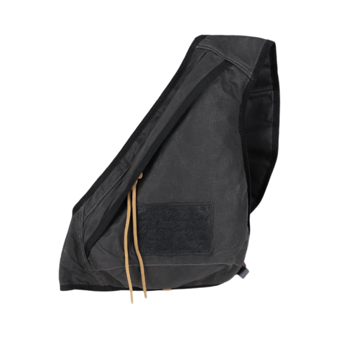 C10182-AMA Acne Studios Sling Backpack Grey Black