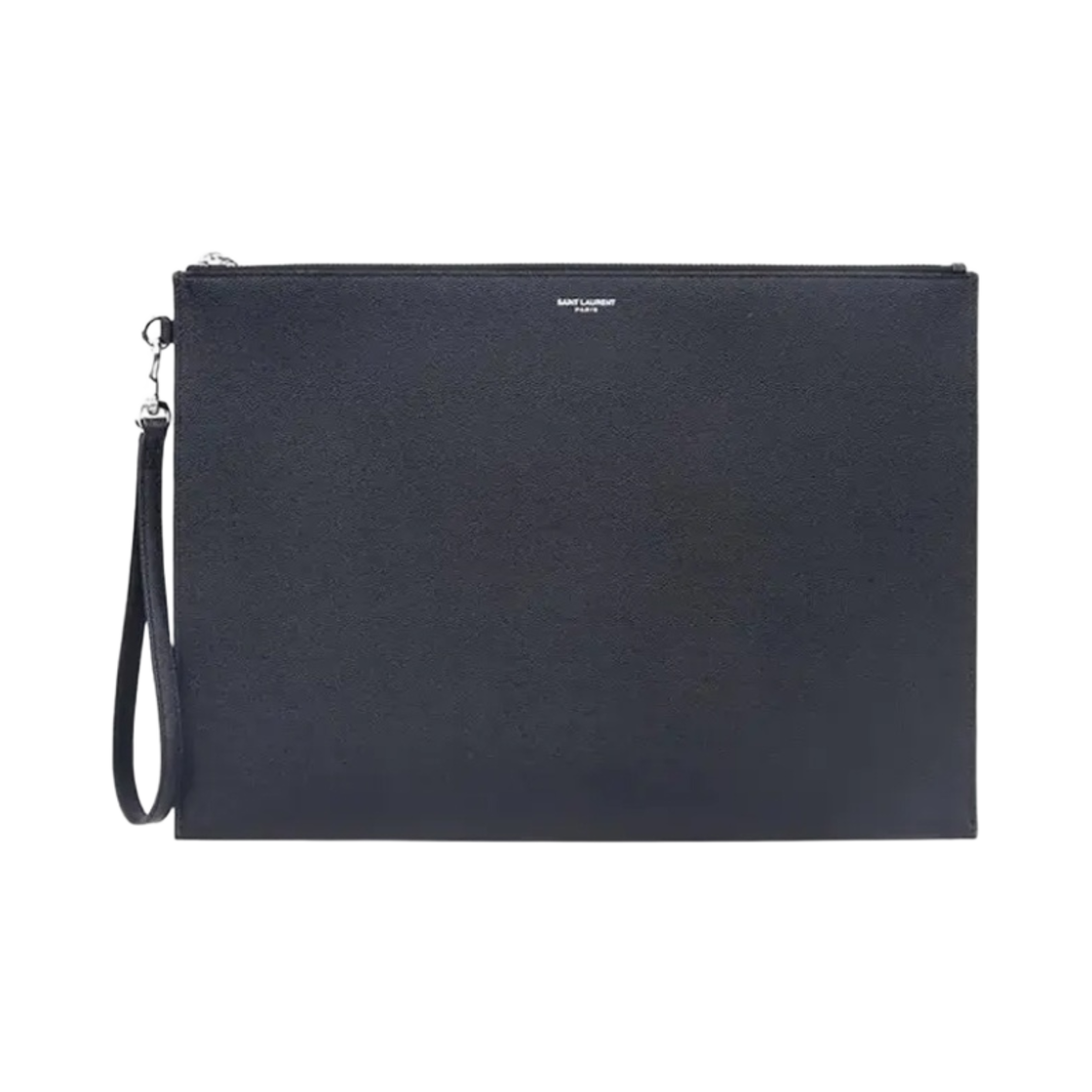 생로랑 그랑 드 뿌드르 엠보스 레더 지퍼 태블릿 홀더 블랙(Saint Laurent Zipped Tablet Holder in Grain de Poudre Embossed Leather Black) - 1