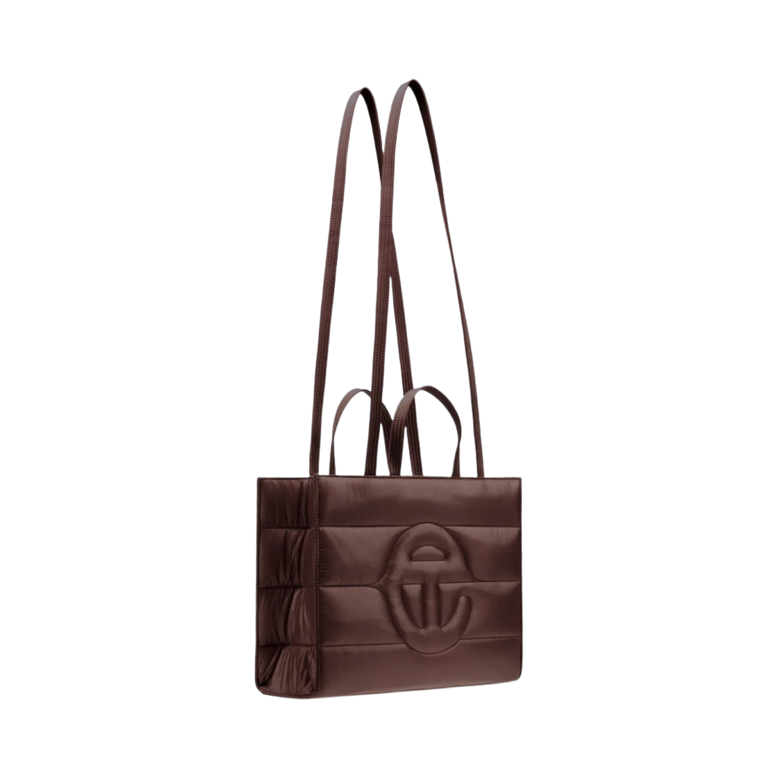 텔파 미디움 퍼프 쇼퍼 초콜릿(Telfar Medium Puff Shopper Chocolate) - 2