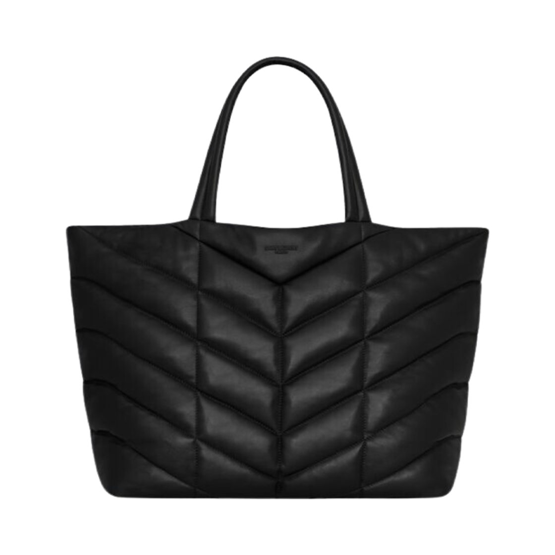 생로랑 퍼퍼 토트 나파 램스킨 블랙(Saint Laurent Puffer Tote In Nappa Lambskin Black) - 2