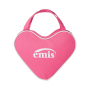 Emis Heart Tote Bag Pink