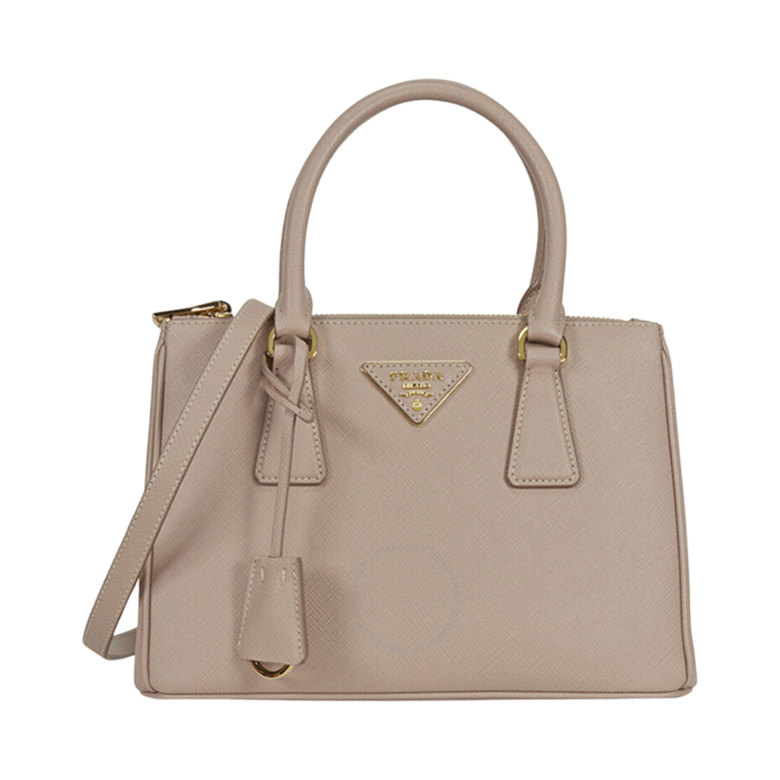 1BA896-NZV-F0770 Prada Small Prada Galleria Saffiano Leather Bag Cameo Beige