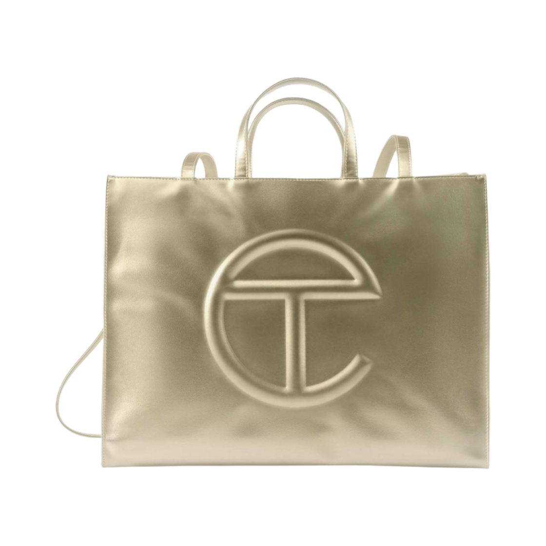 텔파 라지 쇼핑백 골드(Telfar Large Shopping Bag Gold) - 1
