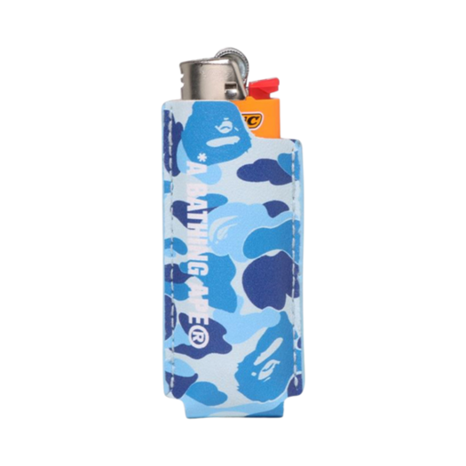 0ZXACM182057N BAPE ABC Camo Lighter Case Blue