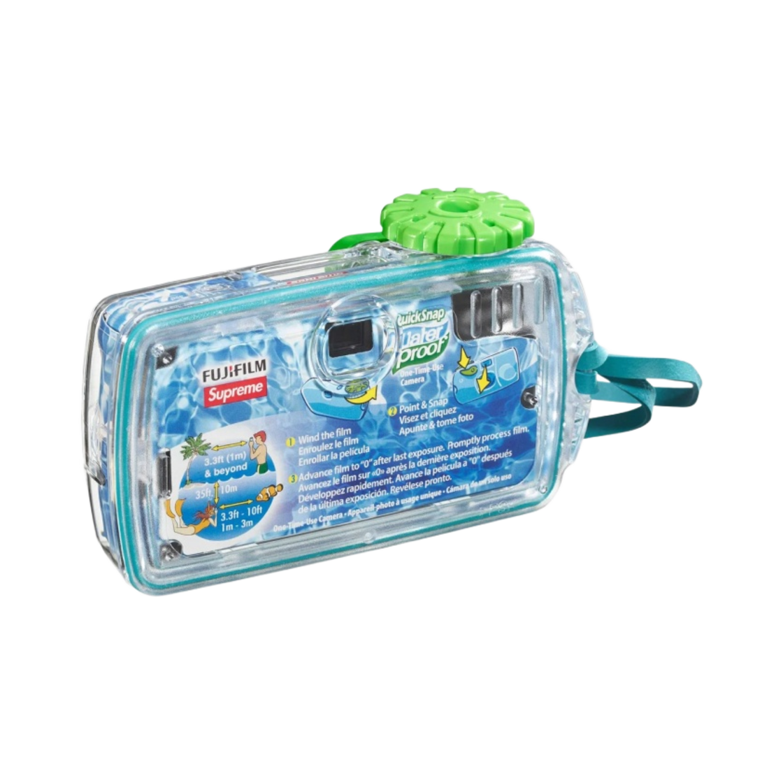 フィルムカメラ Supreme Fujifilm Waterproof Camera\"Blue\" Supreme FujiFilm Waterproof Camera Blue - SS24 - JP