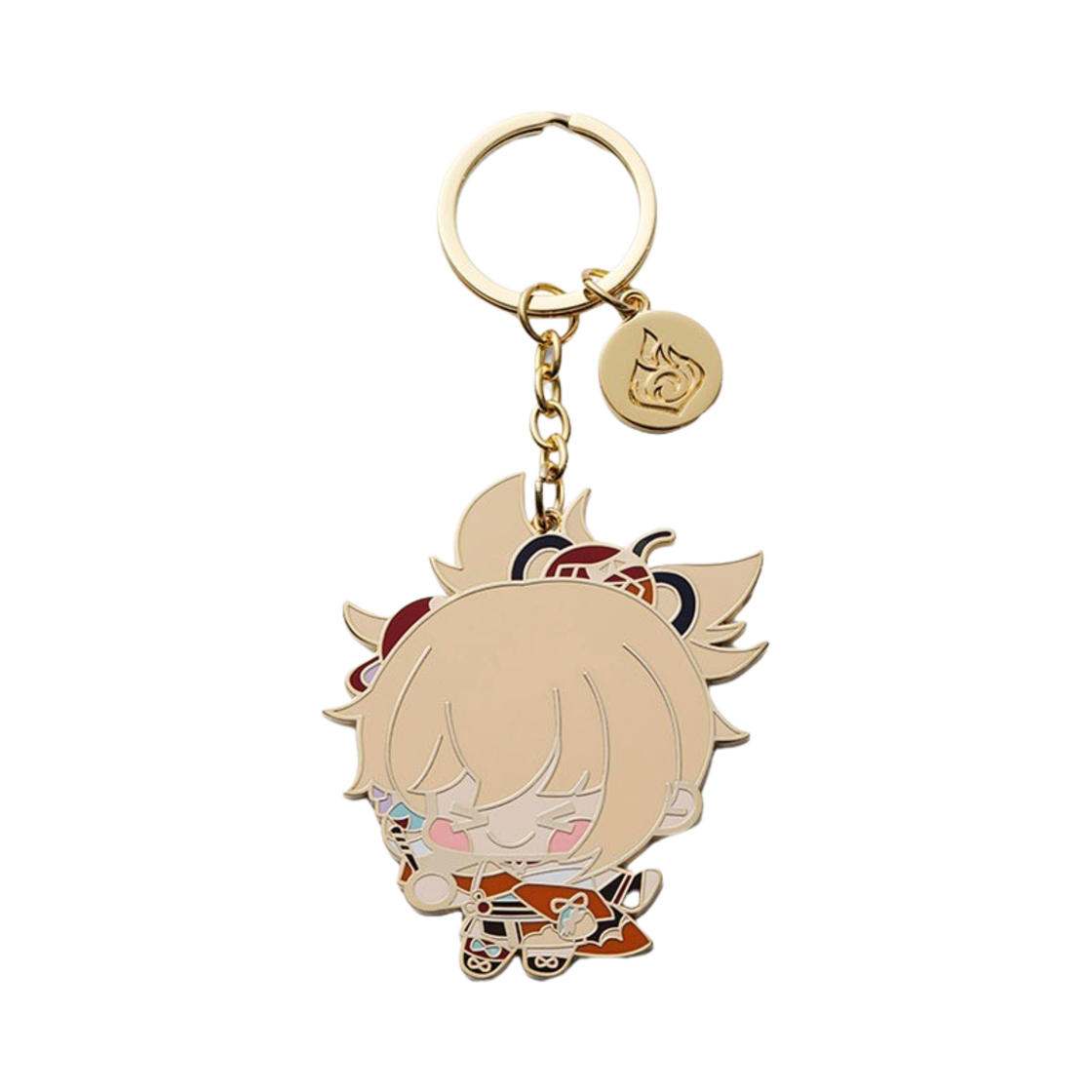 6974696612554 Genshin Metal Keychain Chibi Character Yoimiya