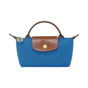 Longchamp Le Pliage Original Handle Pouch Cobalt