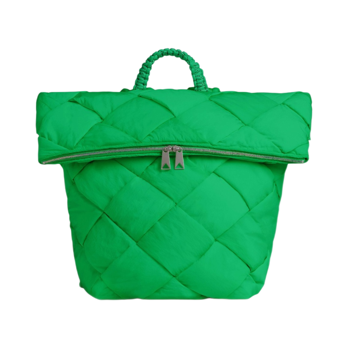 보테가 베네타 패딩 테크 카세트백 백팩 패러킷(Bottega Veneta Padded Tech Cassette Backpack Parakeet) - 1