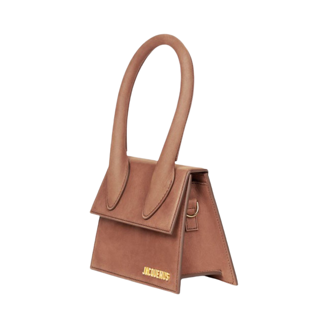자크뮈스 르 치키토 모옌 레더 시그니쳐 핸드백 브라운(Jacquemus Le Chiquito Moyen Leather Signature Handbag Brown) - 2