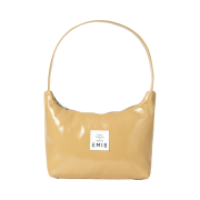 Emis Enamel Hobo Bag Sand