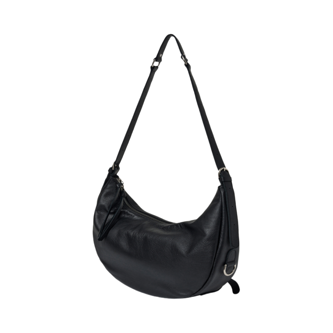 해칭룸 레더 크로스백 블랙(Hatchingroom Leather Cross Bag Black) - 2