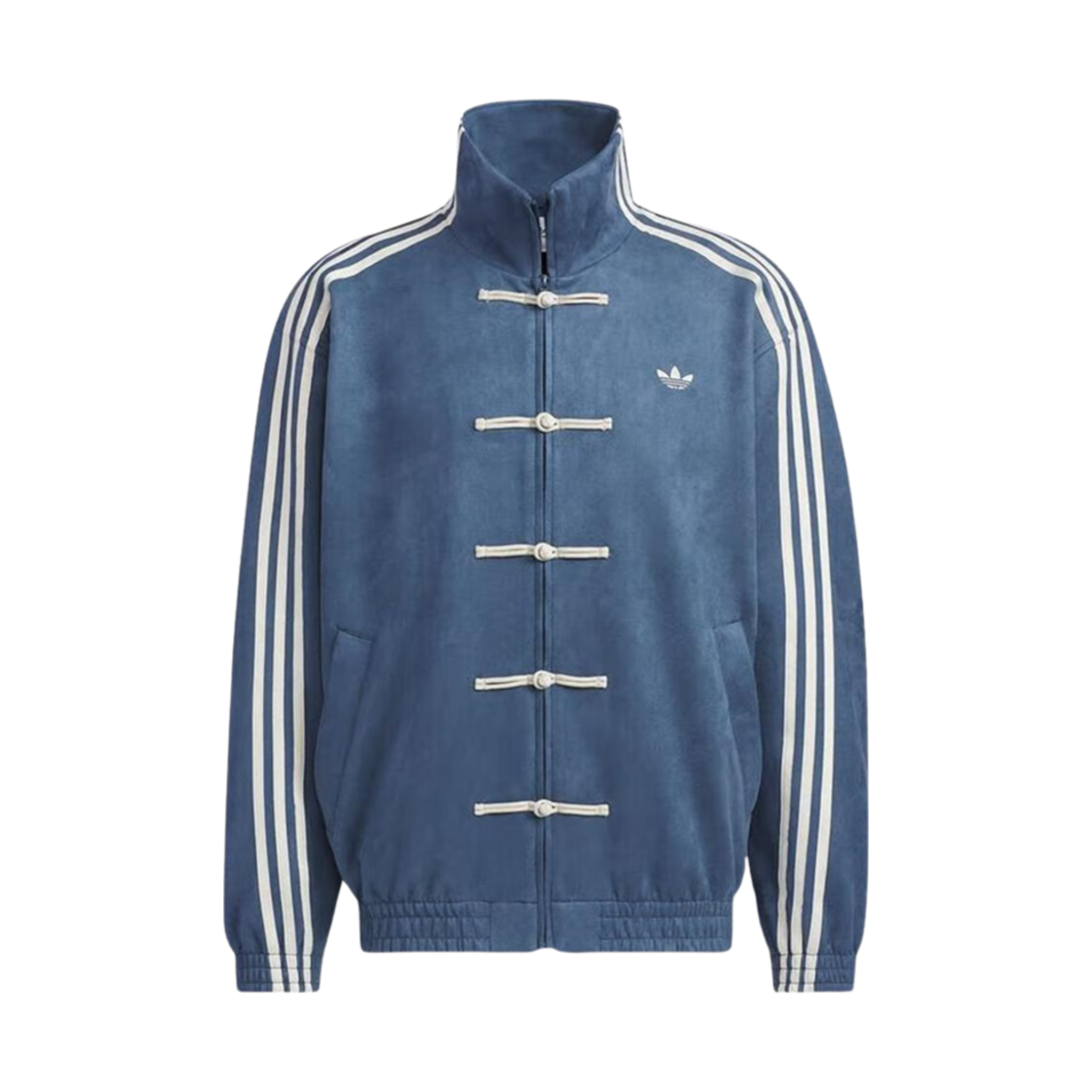 아디다스 차이니즈 스타일 자켓 뉴트럴 네이비 블루 - US 사이즈(Adidas Chinese Style Jacket Neutral Navy Blue - US Sizing)