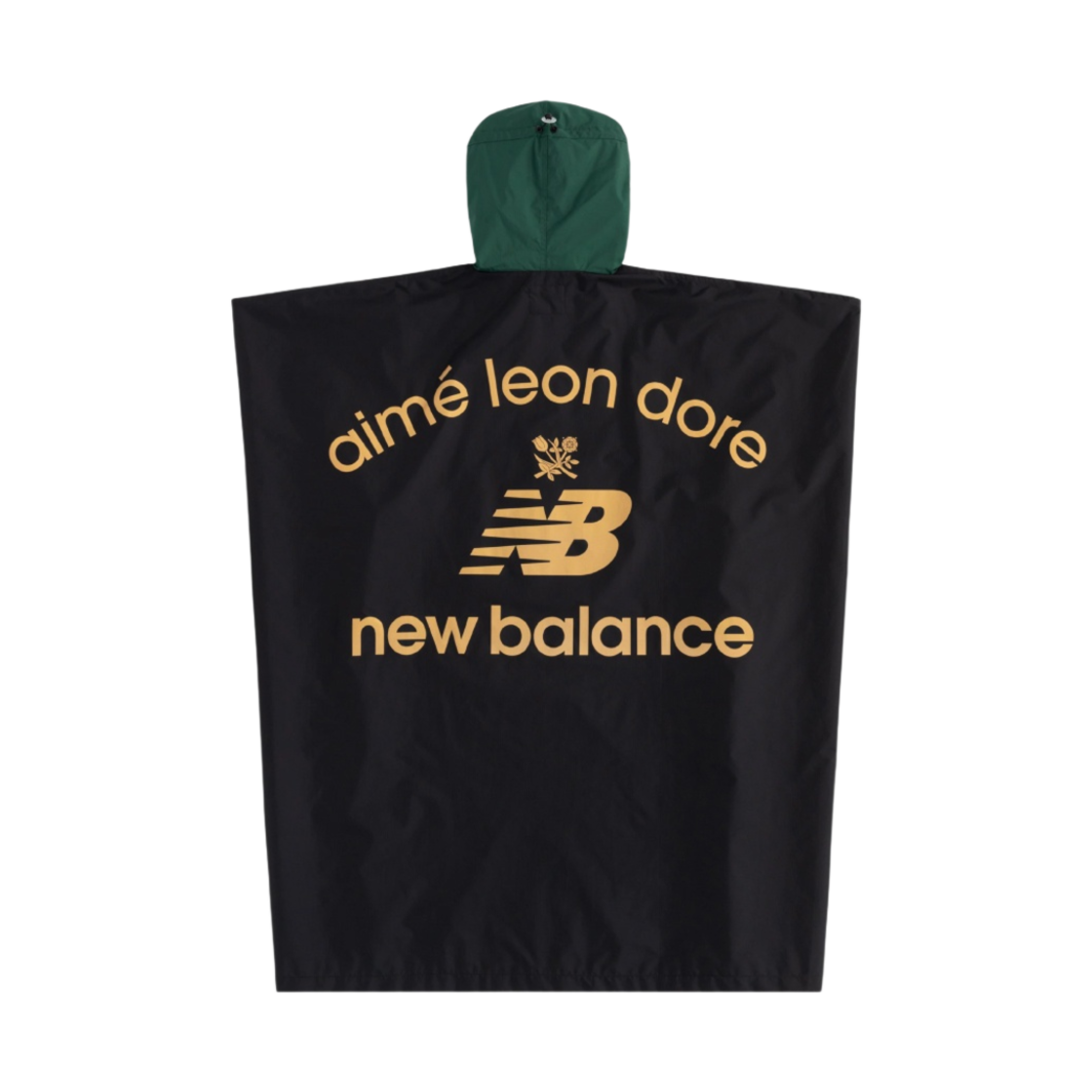 에메 레온 도르 x 뉴발란스 마라톤 판초 블랙(Aime Leon Dore x New Balance Marathon Poncho Black) - 1