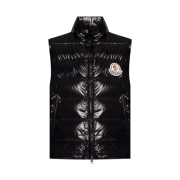 Moncler Genius 1952 x Awake Back Print Down Vest Black - 20FW
