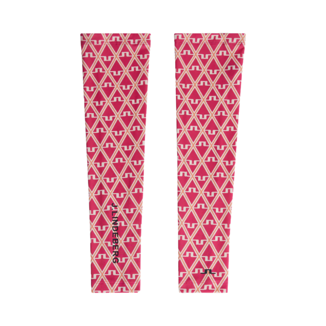 (W) 제이린드버그 에일린 프린트 슬리브 지오 푸시아 퍼플((W) J.Lindeberg Aylin Print Sleeves Geo Fuchsia Purple) - 1
