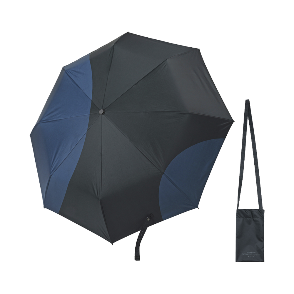 125AC653BK ACOC Sun And Rain Umbrella_Black