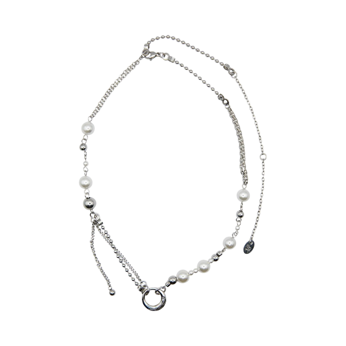 엔프프 캐스케이드 펄 네크리스