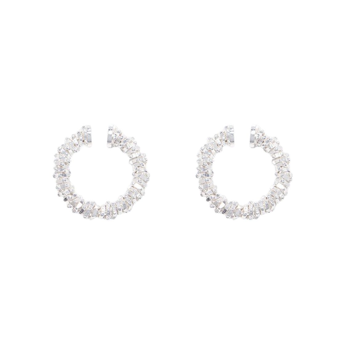 포트레이트 리포트 브로큰 스태츄 스몰 이어 커프 실버(Portrait Report Broken Statue Small Ear Cuff Silver)