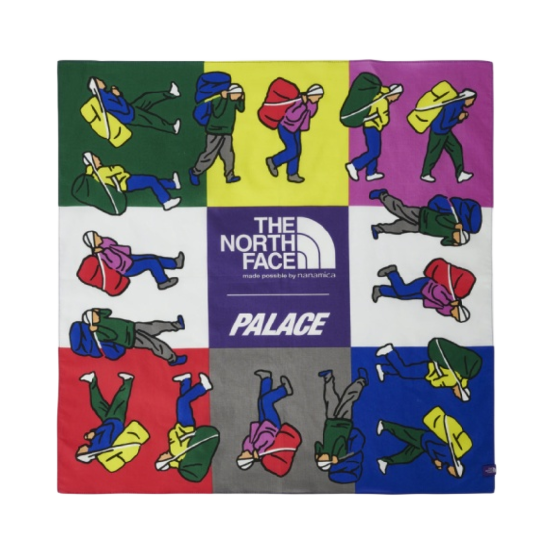 팔라스 x 노스페이스 퍼플 라벨 필드 반다나(Palace x The North Face Purple Label Field Bandana) - 1