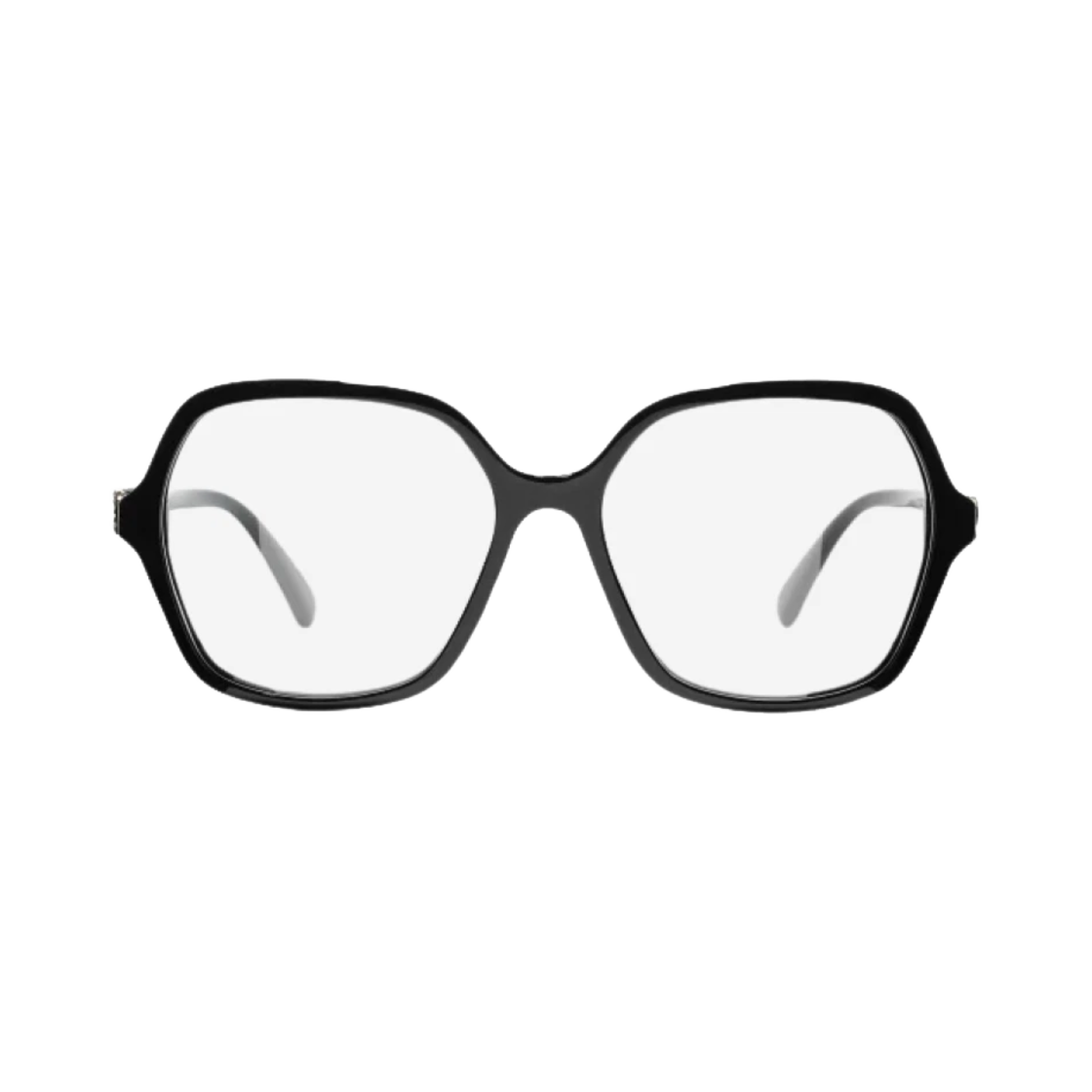 샤넬 블루 라이트 버터플라이 프레임 아세테이트 & 블랙 인터내셔널 핏