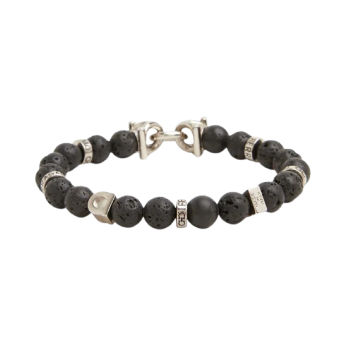 페라가모 간치니 엘라스티케이티드 브레이슬릿 블랙(Ferragamo Gancini Elasticated Bracelet Black) - 2