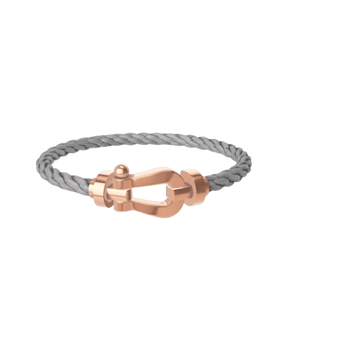 프레드 포스텐 스틸 케이블 브레이슬릿 18K 라지 핑크 골드(Fred Force 10 Steel Cable Bracelet 18K Large Pink Gold)
