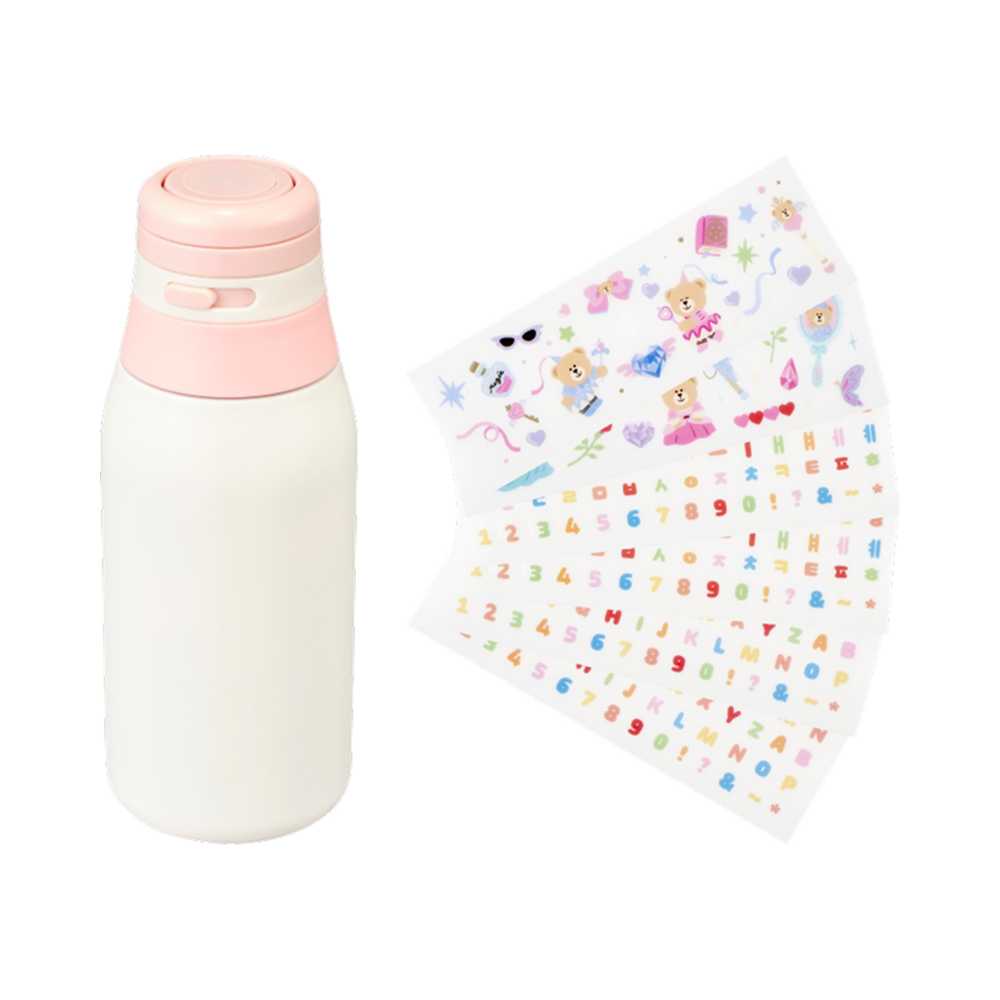 스타벅스 SS 플레이 핑크 리라 스티커 텀블러 355ml(Starbucks SS Play Pink Lira Sticker Tumbler 355ml) - 1