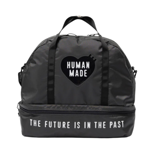 HM27GD035 Human Made Boston Bag Gray