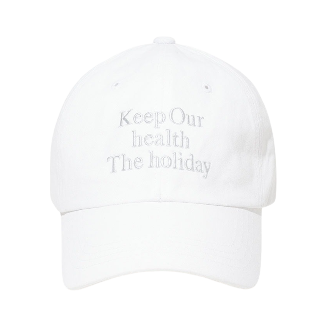 ML056PW Millo Archive Holiday Signature Ball Cap Pure White