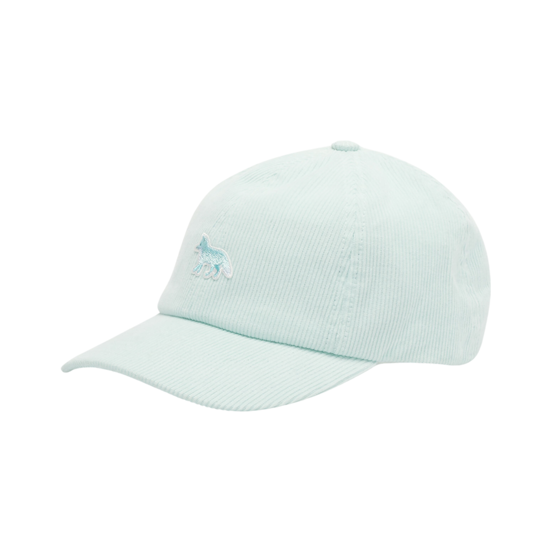 MM06108WW9010-P305 Maison Kitsune Baby Fox 6P Cap Peppermint