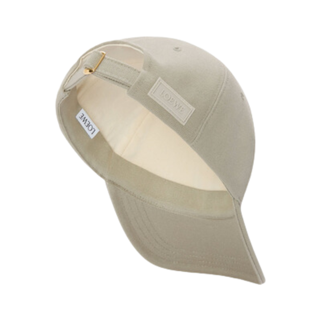 로에베 캔버스 패치 캡 쉘 그레이(Loewe Canvas Patch Cap Shell Grey) - 3